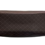 Rioni Moda Italia Monogram Shoulder Bag Brown Canvas Leather Trim Purse NWOT Photo 8