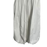 ZARA  White Mixed Balloon Skirt Scoop Neck Sleeveless Midi Dress Size Small Photo 6