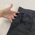 Michael Stars  Charcoal Linen Blend High Rise Wide Leg Pant S Photo 2