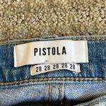 Pistola  Distressed Skinny Jeans with DIY Painted Pocket Photo 6