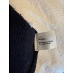 Gap Poncho Sweater Womens M/L Navy Blue Knit Lambswool Cowl Neck Winter Pockets Photo 8