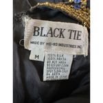 Vintage Black Paisley Beaded Shortsleeve Shirt Size M Size M Photo 2