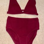 Zaful Red High Waist Bikini Photo 0