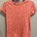 Athleta  Women’s‎ Active Crew Neck Short Sleeve Terracotta Snake Print Top. XXS Photo 0