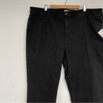 Ava & Viv  Black High Rise Ankle Boot Cut Womens Jeans 24W Denim Casual Zip Fly Photo 1