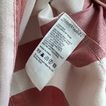 Zimmermann NWT $650  100% Silk Wonderland Boxy Tee Blouse Burgundy Stripe Size 6 Photo 8