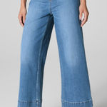  SPANXshape Original Everywear Cropped Wide Leg Jeans High Rise Size XL Photo 0