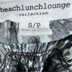 BeachLunchLounge long sleeve Sage green & black smocked mini dress or tunic top Photo 8