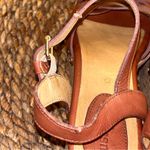 Bussola Mansfield Mavis Brown Leather Wedges 10 or 41 Size 10.5 Photo 5