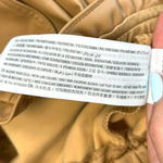 Abercrombie & Fitch  Shorts Faux‎ Vegan Leather High Waist Camel Tan Size Large Photo 11