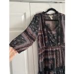 Mimi Chica  Womens‎ Medium Dress Tiered Dark Cottagecore Photo 1