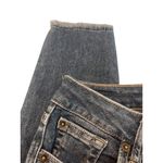 JustUSA Just USA Blue Skinny Jeans Denim Raw Hem Ankle Size 2P 26P READ Photo 1