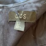 COS  Navy Blue V-Neck Long Sleeve Belted V Neck Wide Leg Jumpsuit, Size 6 Photo 6