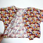 Muppets Print Blouse Colorful Cartoon Graphic Short Sleeve WOMWN SZ S/M Size M Photo 0