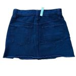 Madewell  NWT McCarren Raw-Hem Jean Skirt in Washed Black Photo 2