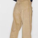 Motel Rocks  Beige Corduroy tan wide leg pants, size S casual high rise cottage Photo 4