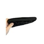 Vintage Black Hand Beaded Evening Clutch Purse Party/Cocktail Wedding Formal Photo 4