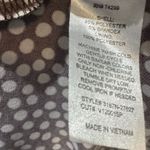 Enfocus Studio  chocolate brown and white polka dot midi dress size 8 Photo 4