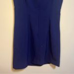 J Crew Factory Navy Ruffle Neck Suiting Dress Office Business 2 Petite NWT Blue Size 2P Photo 12