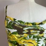 L.E.I Y2K Yellow & Green Floral Babydoll Tank Top Size Small Photo 3