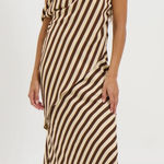 Bronze Snake Two Piece Skirt Set Brown Size M Photo 0