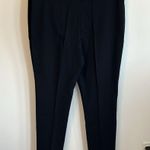 Akris Punto  Black Velvet Ponte Knit Pants Photo 1