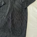 Windsor Black Rhinestone Detail Long Sleeve Bodycon Mini Dress Photo 4