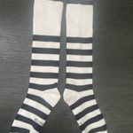 Disney Minnie Mouse Black & White Striped Knee High Women’s Socks Photo 3