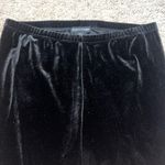 Eileen Fisher Stretch Velvet Knit Ankle Length Leggings Black Small Photo 4