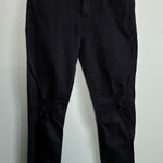 AGOLDE  jeans Black Skinny Distressed Denim Ragged Ankle Torn Knee Size 31 Grunge Photo 0