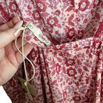 Faherty  Women’s Sz Large Organic Cotton Hyland Dress New NWT Pink Floral Tank Photo 5