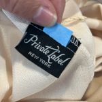 PRIVATE LABEL (New York) Vintage Pull On Dress Pants w Flared Bottom Cream Photo 3