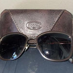 Fossil  Metallic Brown Frame (Gold Inside)‎  Sunglasses FOS2008S 57 17 140 Y6 4-5 Photo 0