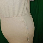 Lovers + Friends NWT Womens Tan Eden Midi Dress Small NO BELT Photo 3