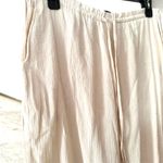 ZARA  Crinkle Pleated Wide Leg Pull On Pants M Photo 3