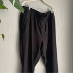 Old Navy  High Rise Pull On Black Joggers Women’s Size XL Photo 1