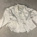 Free People  intimately top large nwt satin polka dot Butterfly‎ Inlay Photo 0