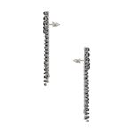 8 Other Reasons Audrey Earrings Black Womens Size OS Photo 1