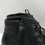 Easy Street Becker Stacked Heel Ankle Boot Womens 8.5M Black Faux Leather Shoe Photo 1