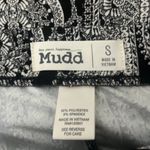 Mudd Black And White Print Pants With A Bow, Size Small Photo 2