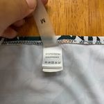 Floral Side Ruched High Waist Swim Bottom Bikini Tummy Control Summer , Size M White Size M Photo 7