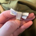 Isa Boulder bra top crop top green tie back lace up long sleeve small Photo 7