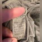 Inizio Gray Grey Tiered Italian Made Long Sleeve Top Size Medium Lagenlook Boho Photo 5