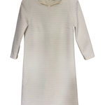 Club Monaco  Cream/White Long Sleeve Textured Dress Size 0 Photo 0