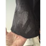 H&M Blouse Size 14 Black Boho Peasant Renfair Lightweight Tassels Embroidery Photo 7