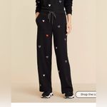 Lou & grey NWT  Heart Cozy Cotton Wide Leg pants and sweater set size small women Photo 1