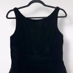 Vintage Ninety 6 Deep Purple Black Velvet Dress Formal Sexy Party Holiday 60s Photo 1