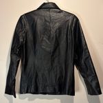 wilson's leather - Women's 100% Leather Jacket Full Zip Lined Slit Pockets Size M Photo 1