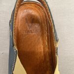Italian Shoemakers V Italia blue leather shoes size 39/8 Photo 4