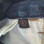 7 For All Mankind Jen7 Ankle Skinny Jeans raw hem dark Wash zip button pockets 4 Photo 12